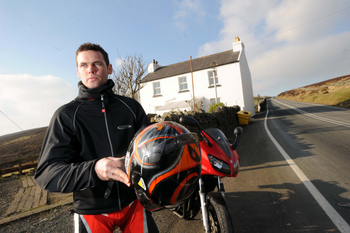 Jamie Robinson at Kate's Cottage (Stephen Davison/Pacemaker Press International)